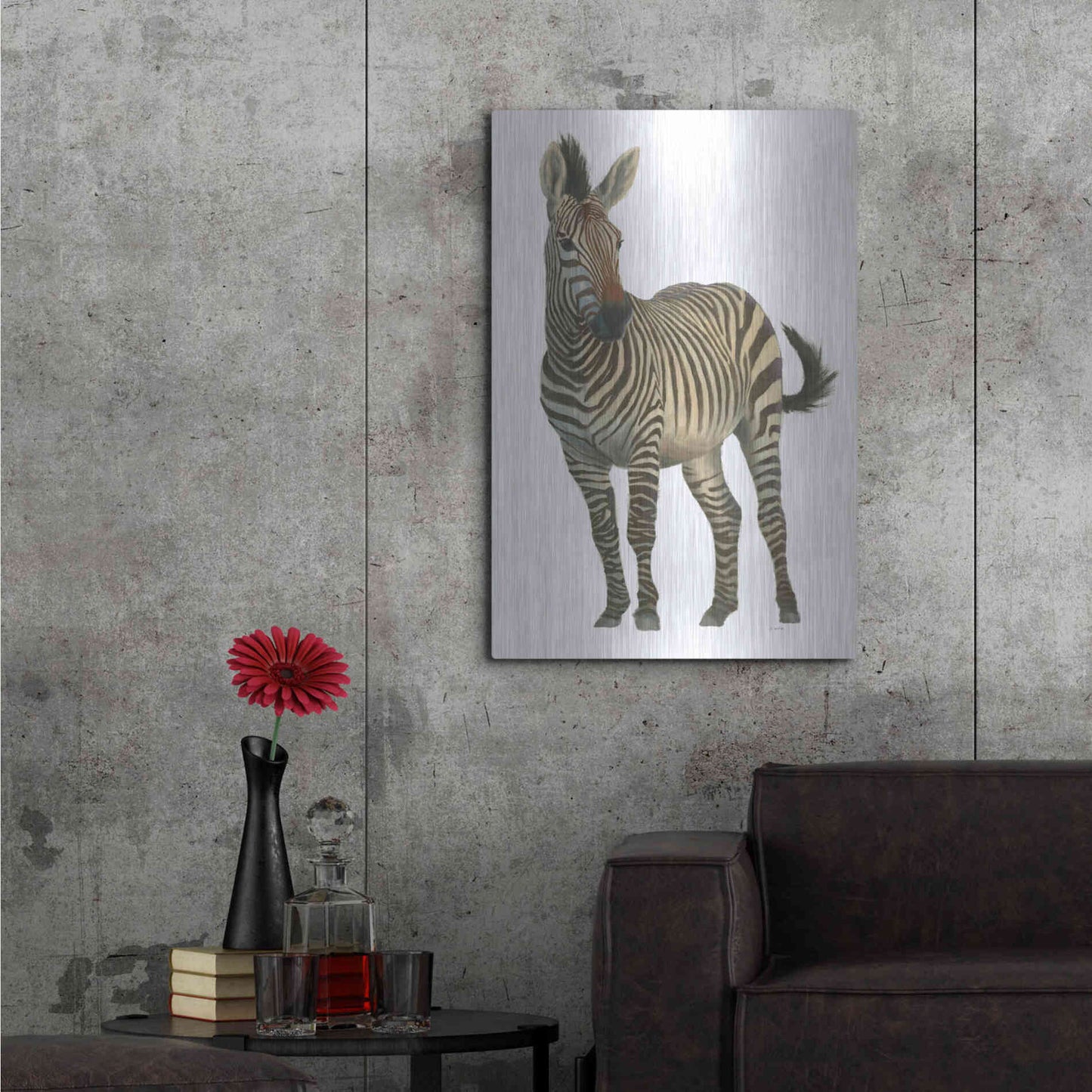 Luxe Metal Art 'Wild and Free VI' by James Wiens, Metal Wall Art,24x36