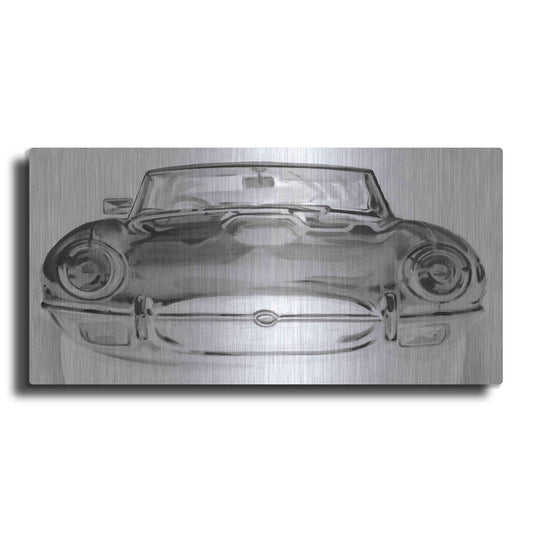 Luxe Metal Art 'Inverted European Sports Car I' by Ethan Harper, Metal Wall Art