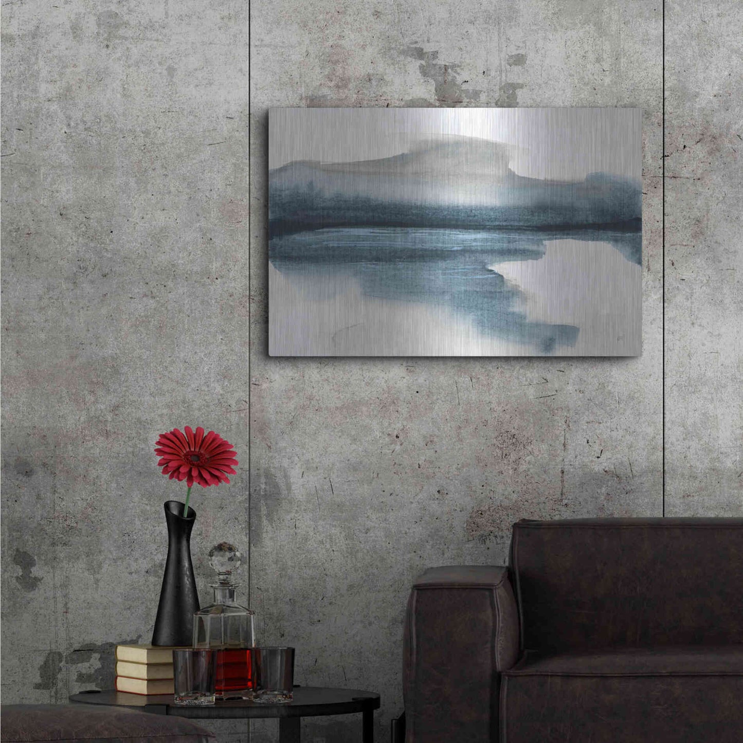 Luxe Metal Art 'End of Day II' by Chris Paschke, Metal Wall Art,36x24