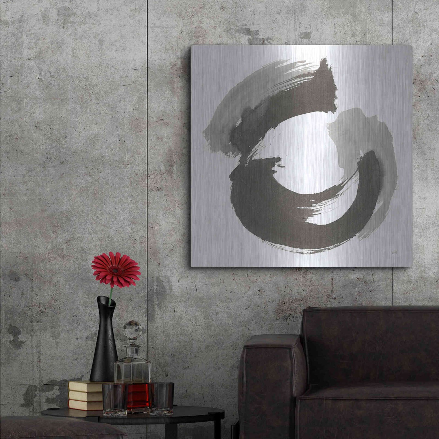 Luxe Metal Art 'Endless I' by Chris Paschke, Metal Wall Art,36x36