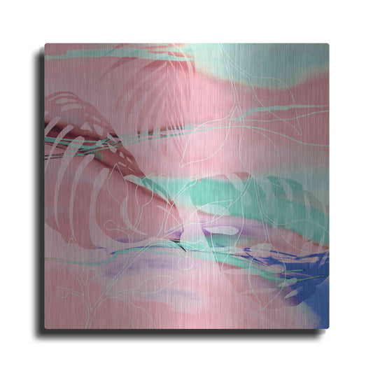 Luxe Metal Art 'Tropical Romance' by Andrea Haase, Metal Wall At