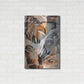 Luxe Metal Art 'Exotic Journey Orange' by Andrea Haase Metal Wall Art,24x36