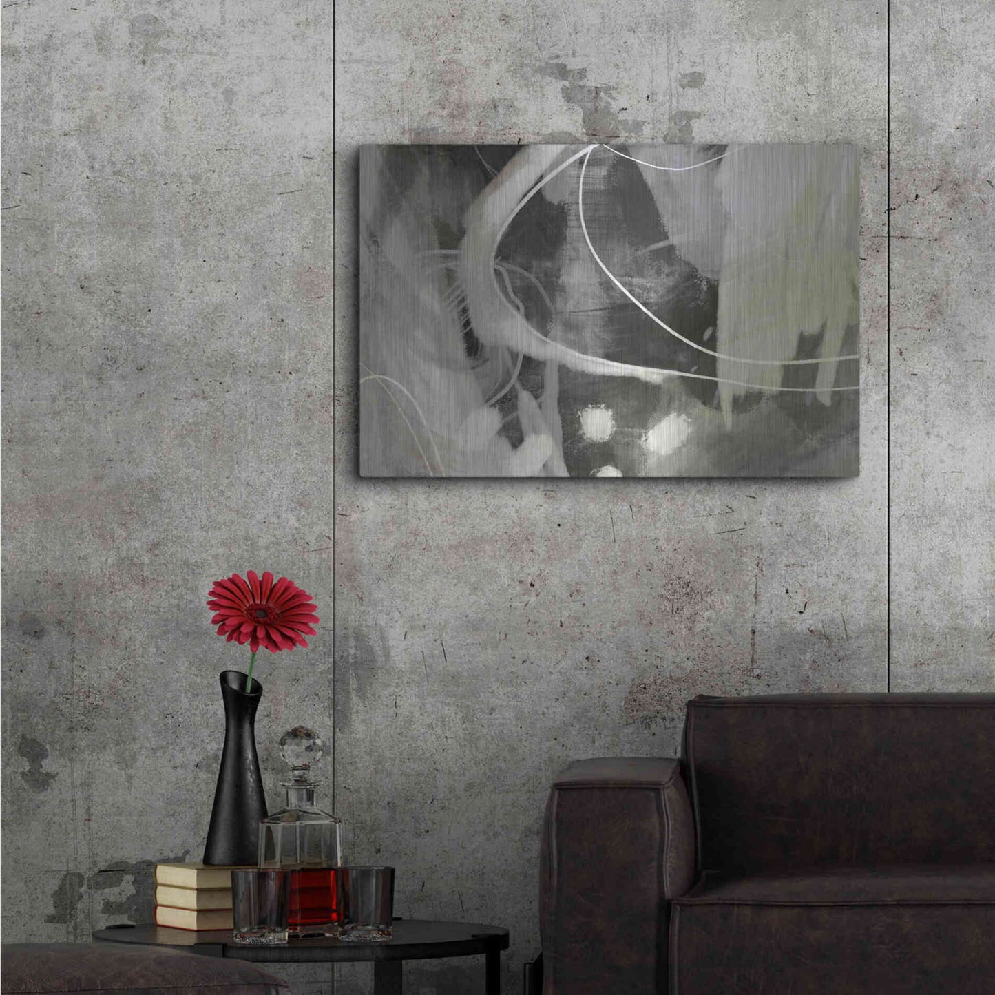 Luxe Metal Art 'Allegedly' by Delores Naskrent Metal Wall Art,36x24