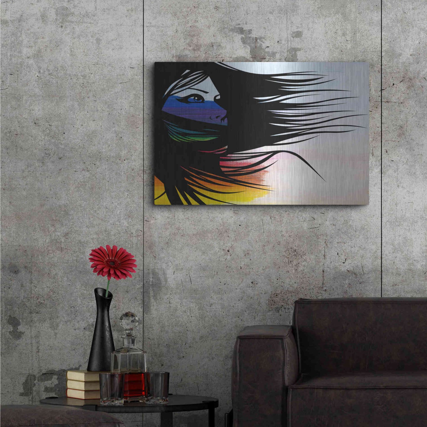 Luxe Metal Art 'Infusion' by Karen Smith Metal Wall Art,36x24