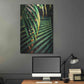 Luxe Metal Art 'Beauty Amongst Palms 3' by Ashley Aldridge Metal Wall Art,24x36