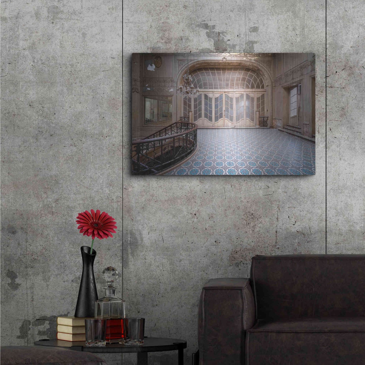 Luxe Metal Art 'Aegidium' by Roman Robroek Metal Wall Art,36x24