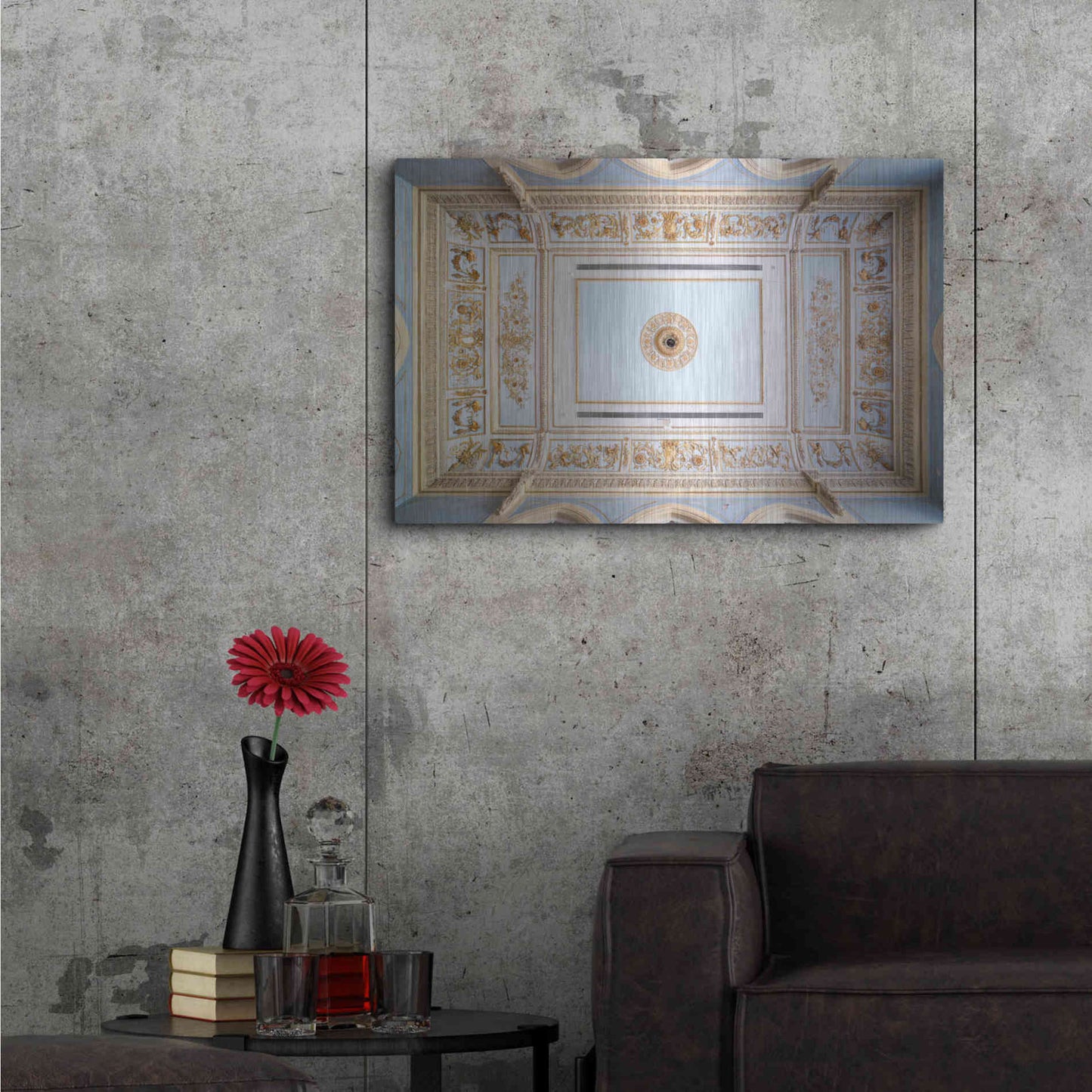 Luxe Metal Art 'Quantum Ceiling' by Roman Robroek Metal Wall Art,36x24