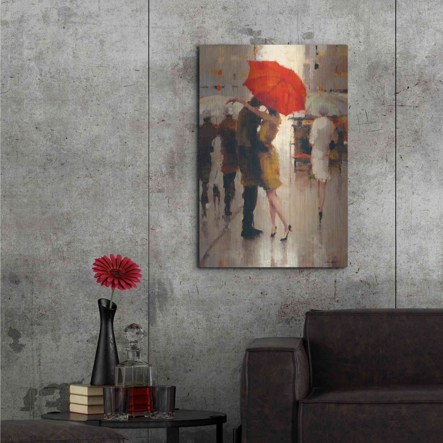 Luxe Metal Art 'Sweet Surprise' by Lorraine Christie, Metal Wall Art,24x36