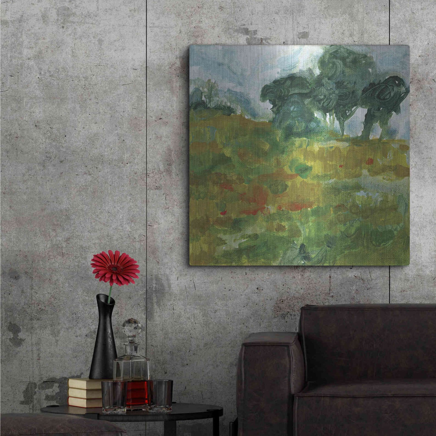 Luxe Metal Art 'Near Future' by Kamdon Kreations, Metal Wall Art,36x36