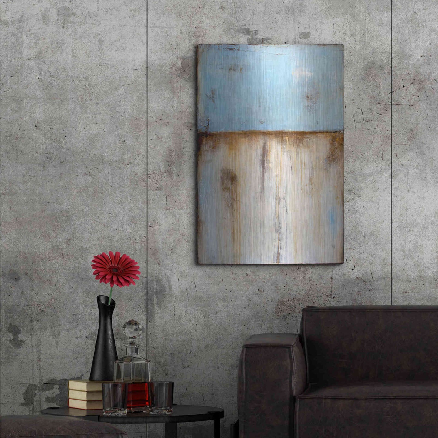 Luxe Metal Art 'Noon Break' by Erin Ashley, Metal Wall Art,24x36