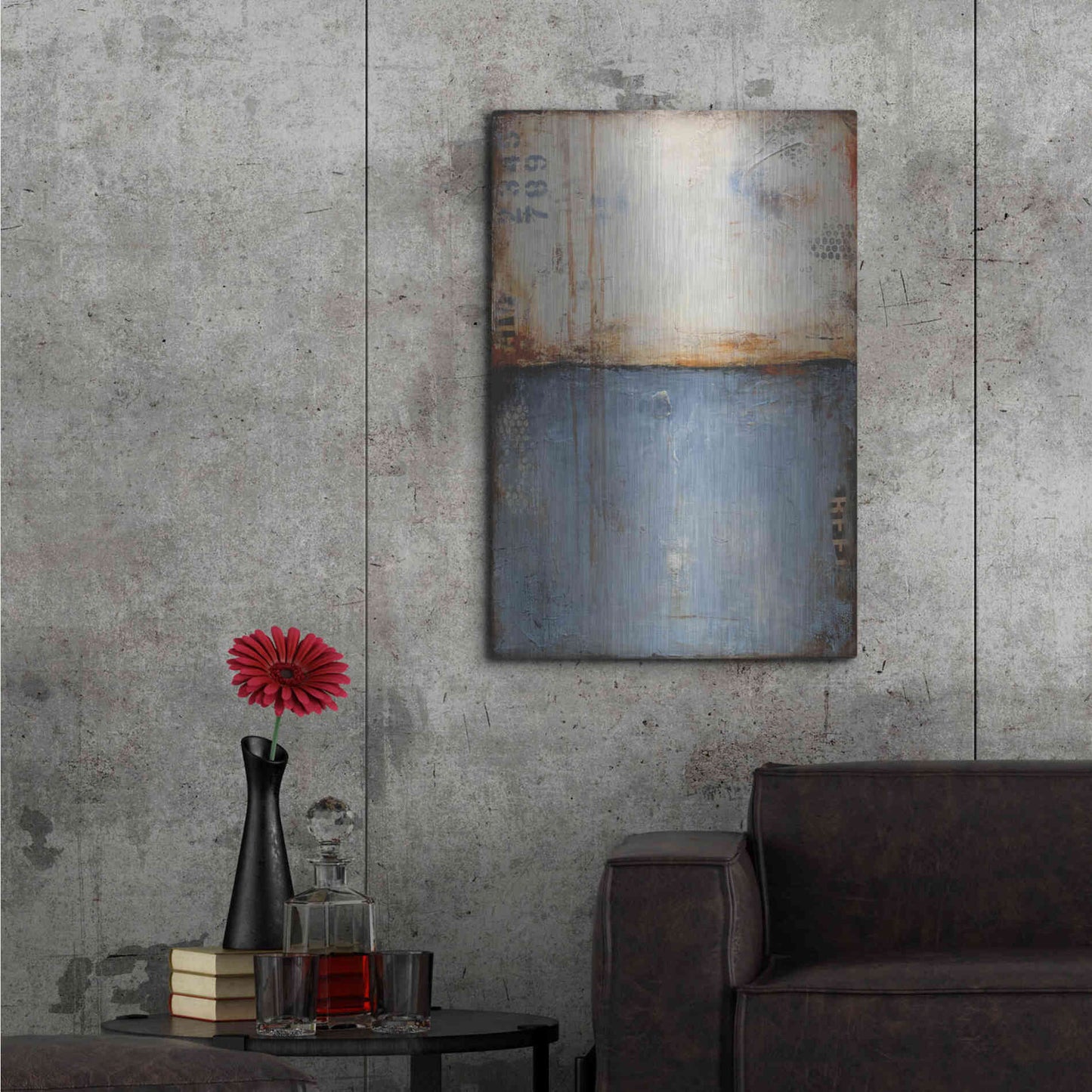 Luxe Metal Art 'Promised Time' by Erin Ashley, Metal Wall Art,24x36