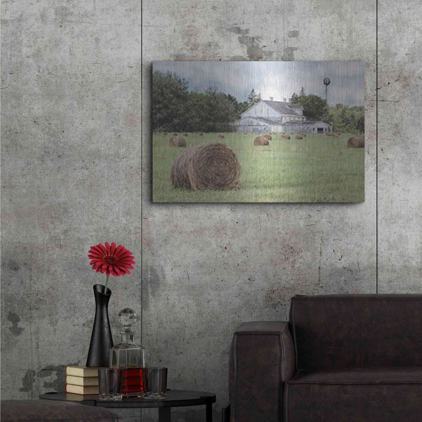 Luxe Metal Art 'Summer Bounty' by Lori Deiter, Metal Wall Art,36x24