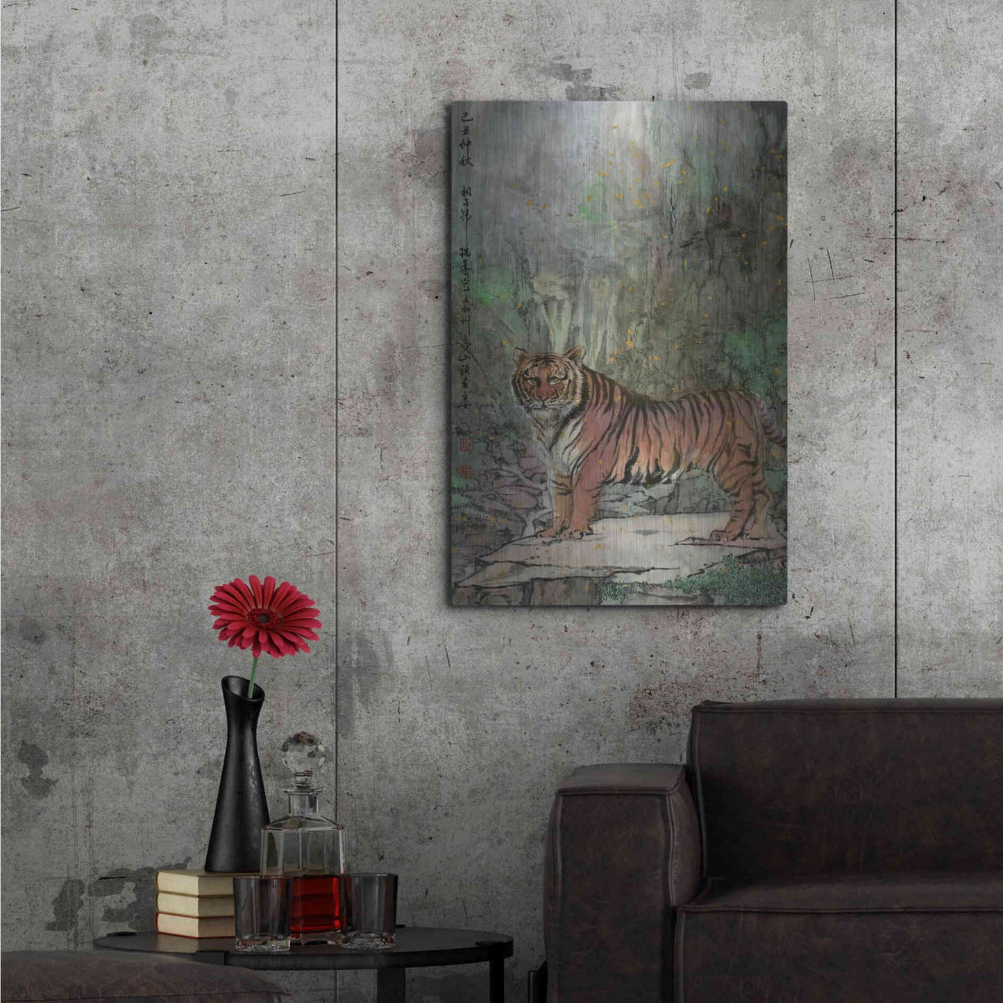 Luxe Metal Art 'Insight' by River Han, Metal Wall Art,24x36