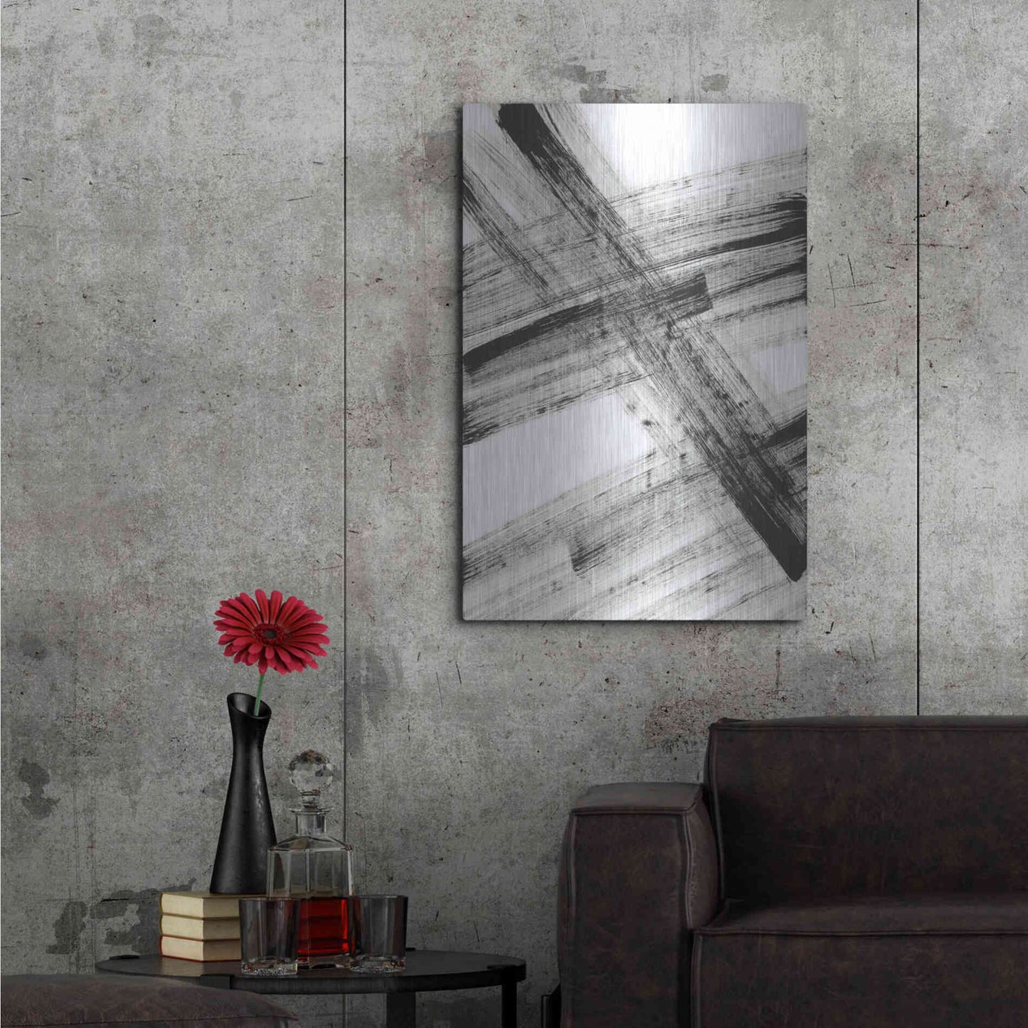 Luxe Metal Art 'Rush Hour' Metal Wall Art,24x36