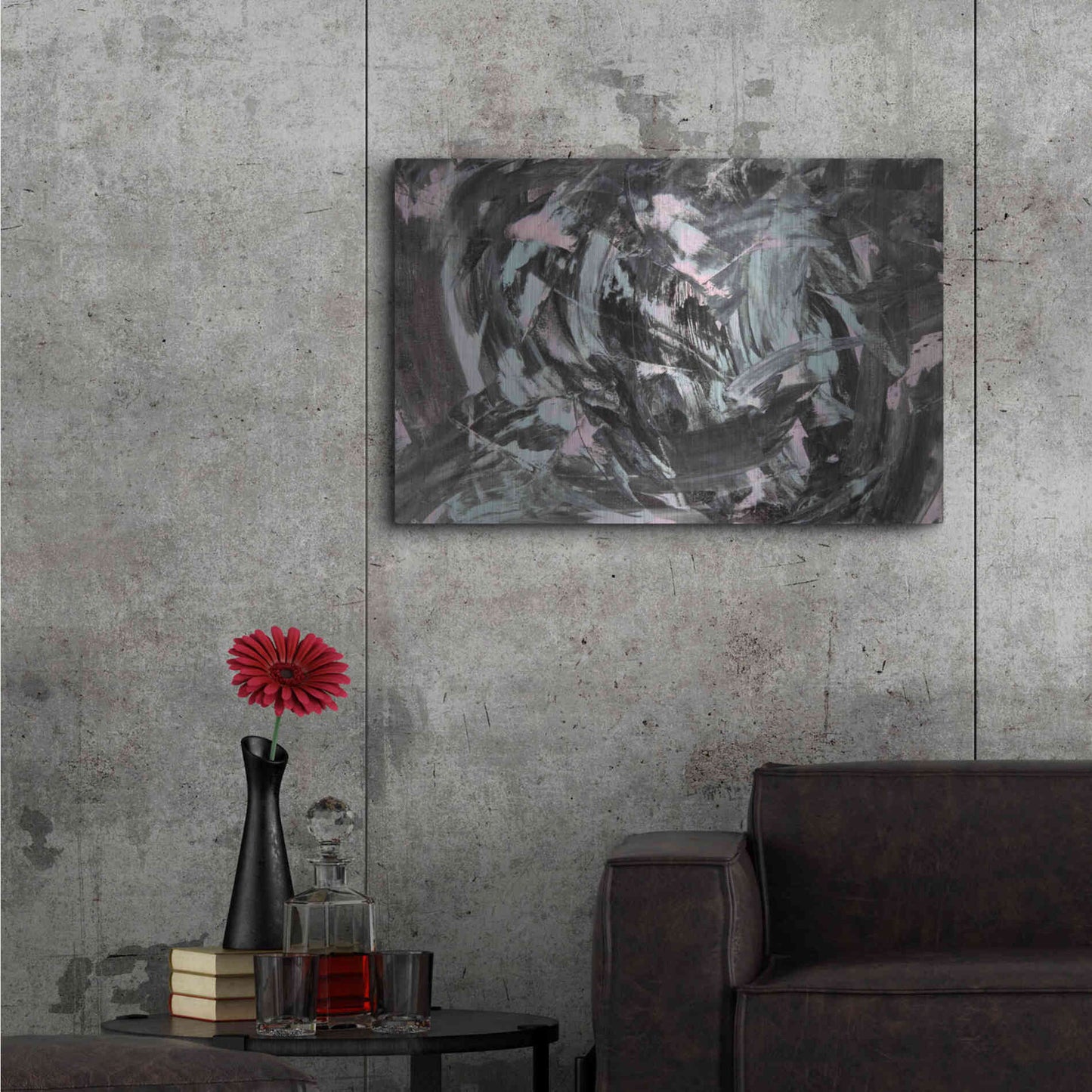 Luxe Metal Art 'The Attack' Metal Wall Art,36x24