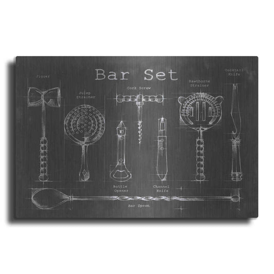 Luxe Metal Art 'Bar Set' by Ethan Harper Metal Wall Art