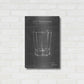 Luxe Metal Art 'Barware Blueprint I' by Ethan Harper Metal Wall Art,16x24