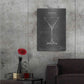 Luxe Metal Art 'Barware Blueprint V' by Ethan Harper Metal Wall Art,24x36