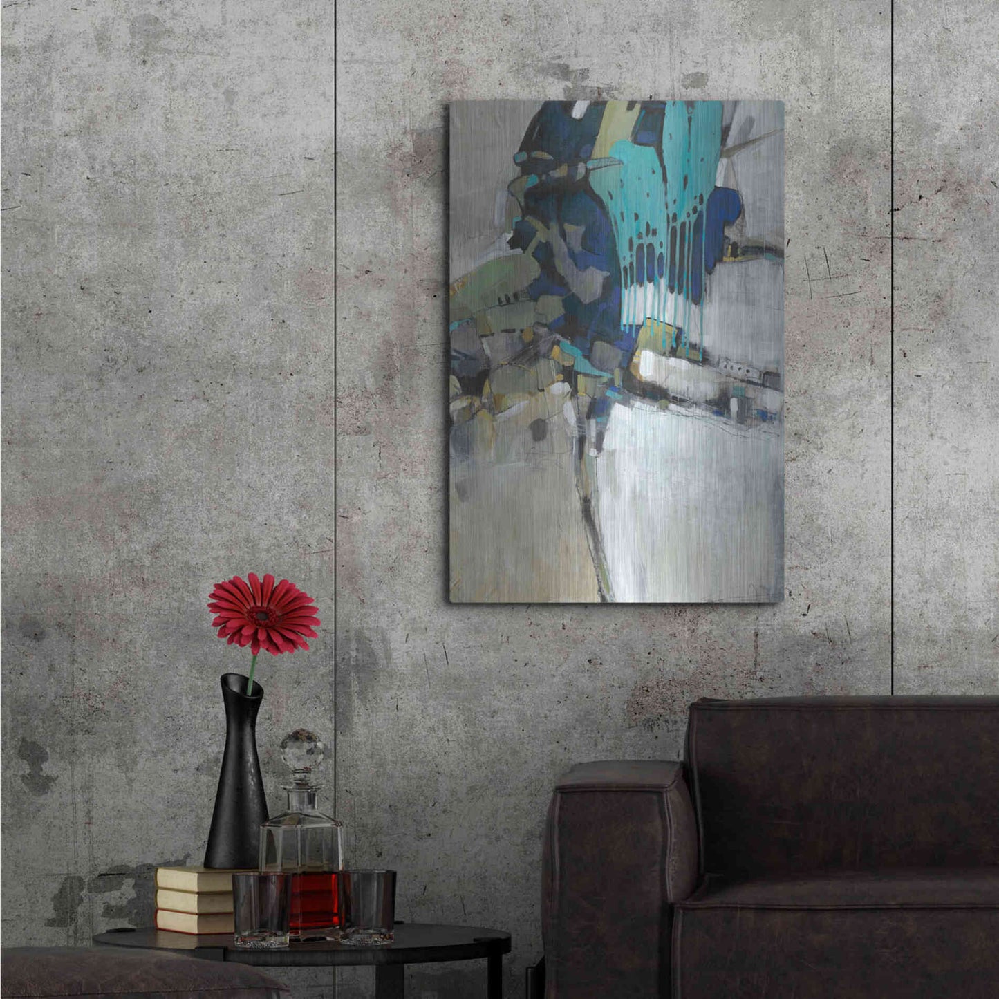 Luxe Metal Art 'Separation I' by Tim O'Toole Metal Wall Art,24x36