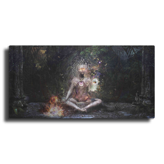 Luxe Metal Art 'Sacrament For The Sacred Dreamers' by Cameron Gray, Metal Wall Art,2:1 L