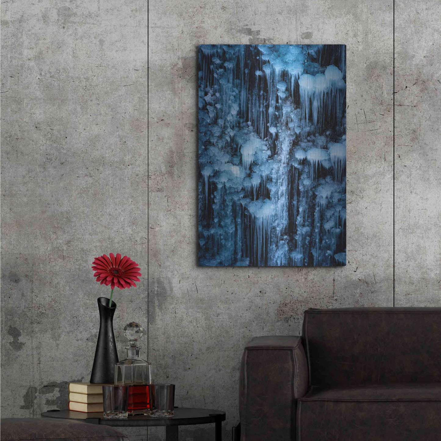 Luxe Metal Art 'Dripping in Diamonds' by Darren White, Metal Wall Art,24x36