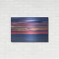 Luxe Metal Art 'One Minute Sunrise' by Darren White, Metal Wall Art,36x24