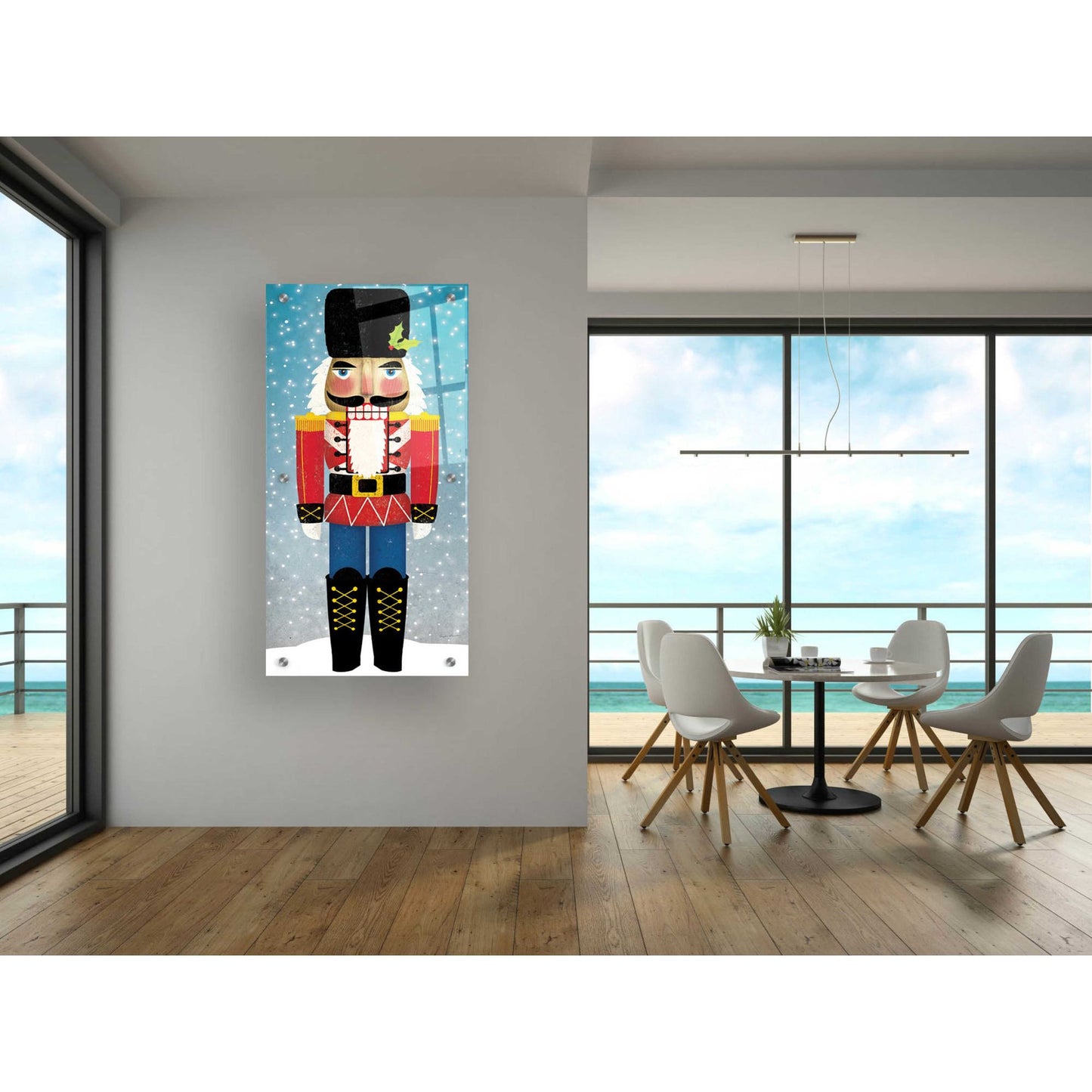 Epic Art 'Nutcracker Bright I' by Ryan Fowler, Acrylic Glass Wall Art,24x48