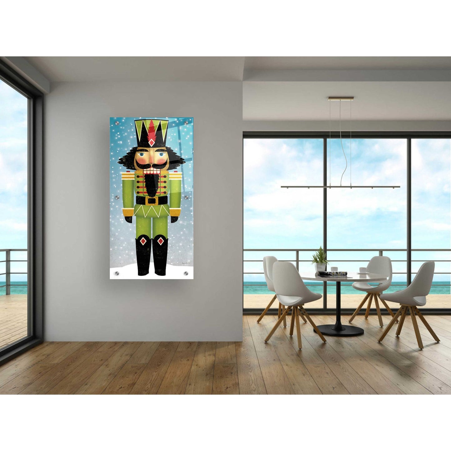 Epic Art 'Nutcracker Bright II' by Ryan Fowler, Acrylic Glass Wall Art,24x48