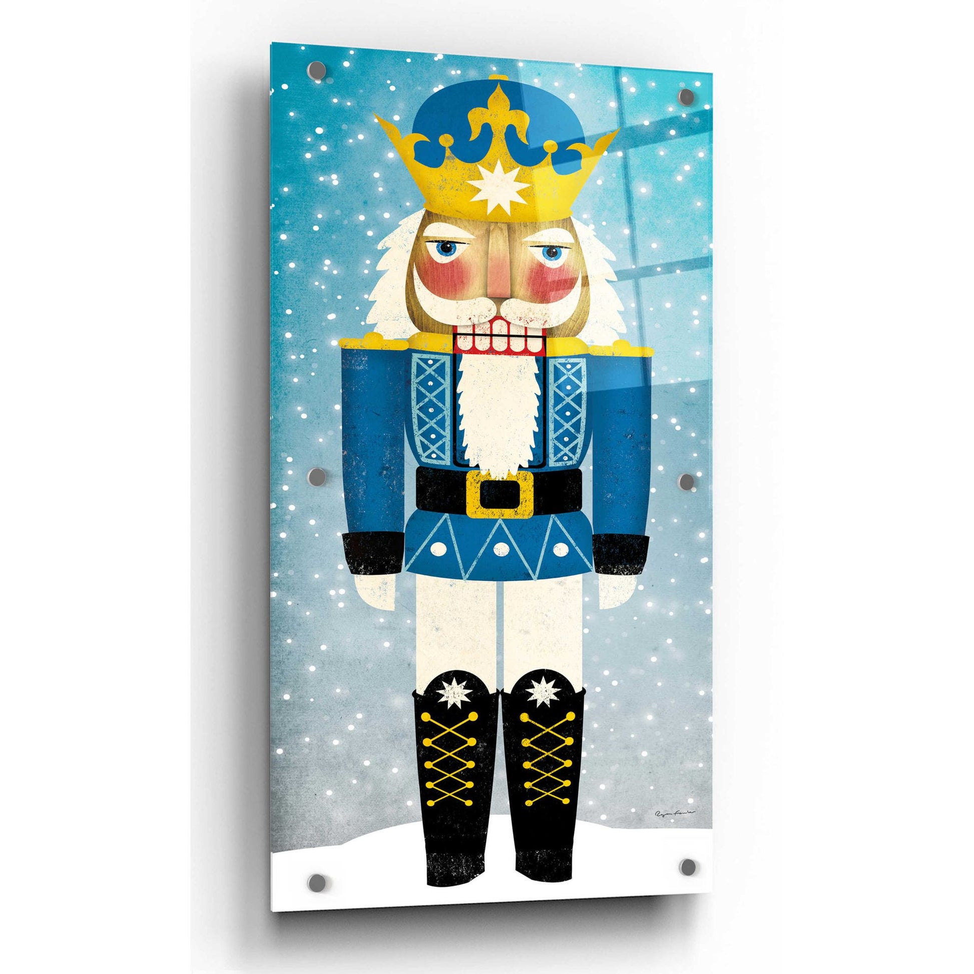 Epic Art 'Nutcracker Bright III' by Ryan Fowler, Acrylic Glass Wall Art