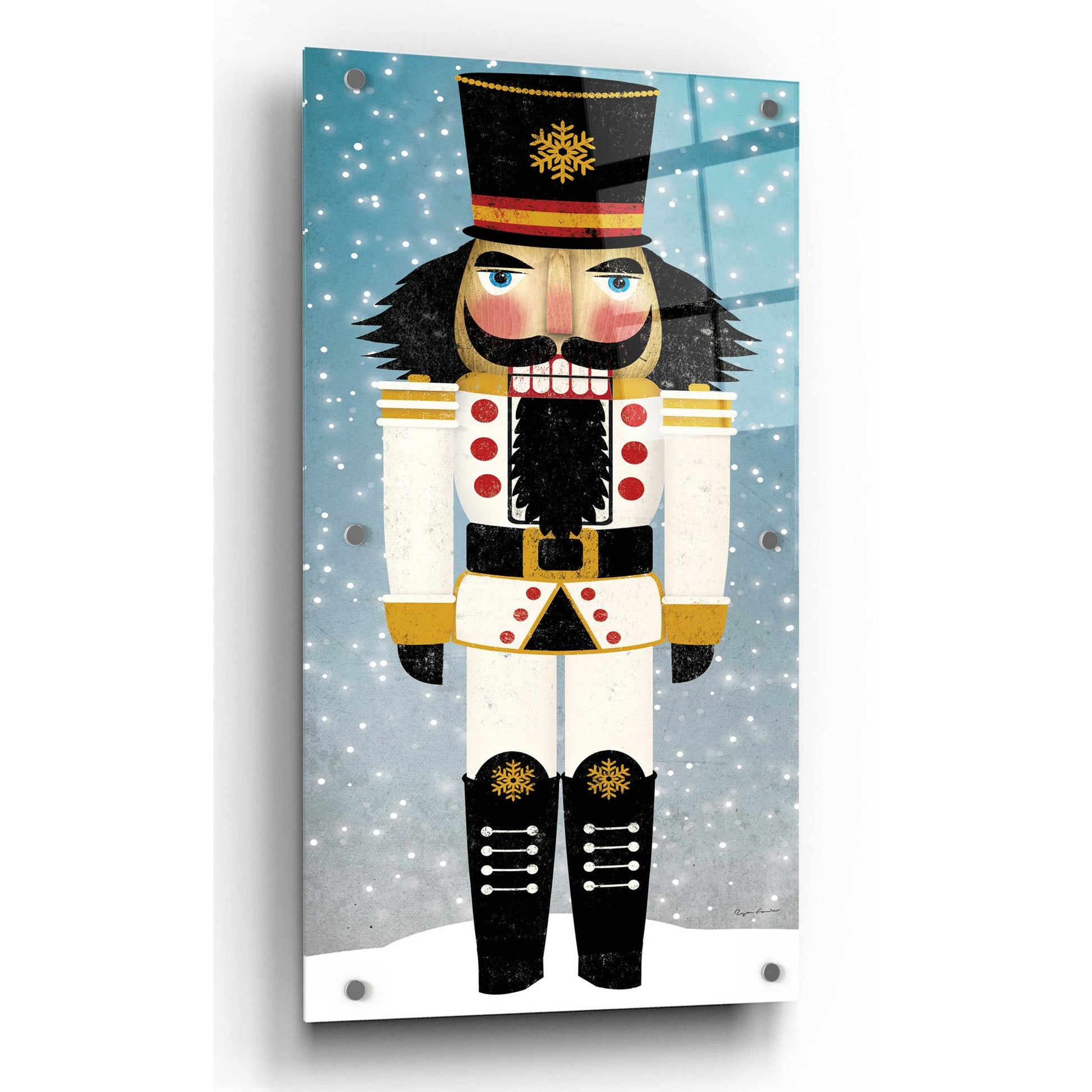 Epic Art 'Nutcracker Bright IV' by Ryan Fowler, Acrylic Glass Wall Art