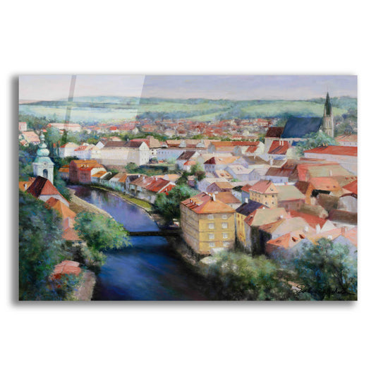 Epic Art 'Mosaic' by Esther Engelman, Acrylic Glass Wall Art