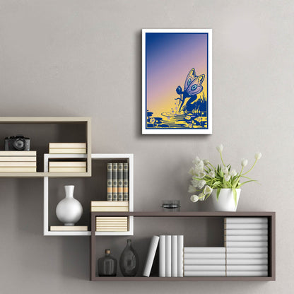 Epic Art 'New Fairy' by David Chestnutt, Acrylic Glass Wall Art,16x24