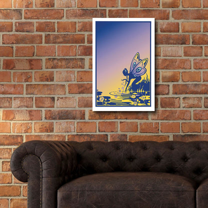 Epic Art 'New Fairy' by David Chestnutt, Acrylic Glass Wall Art,16x24