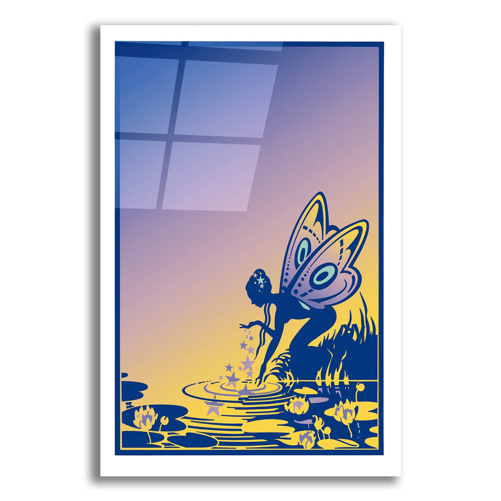 Epic Art 'New Fairy' by David Chestnutt, Acrylic Glass Wall Art