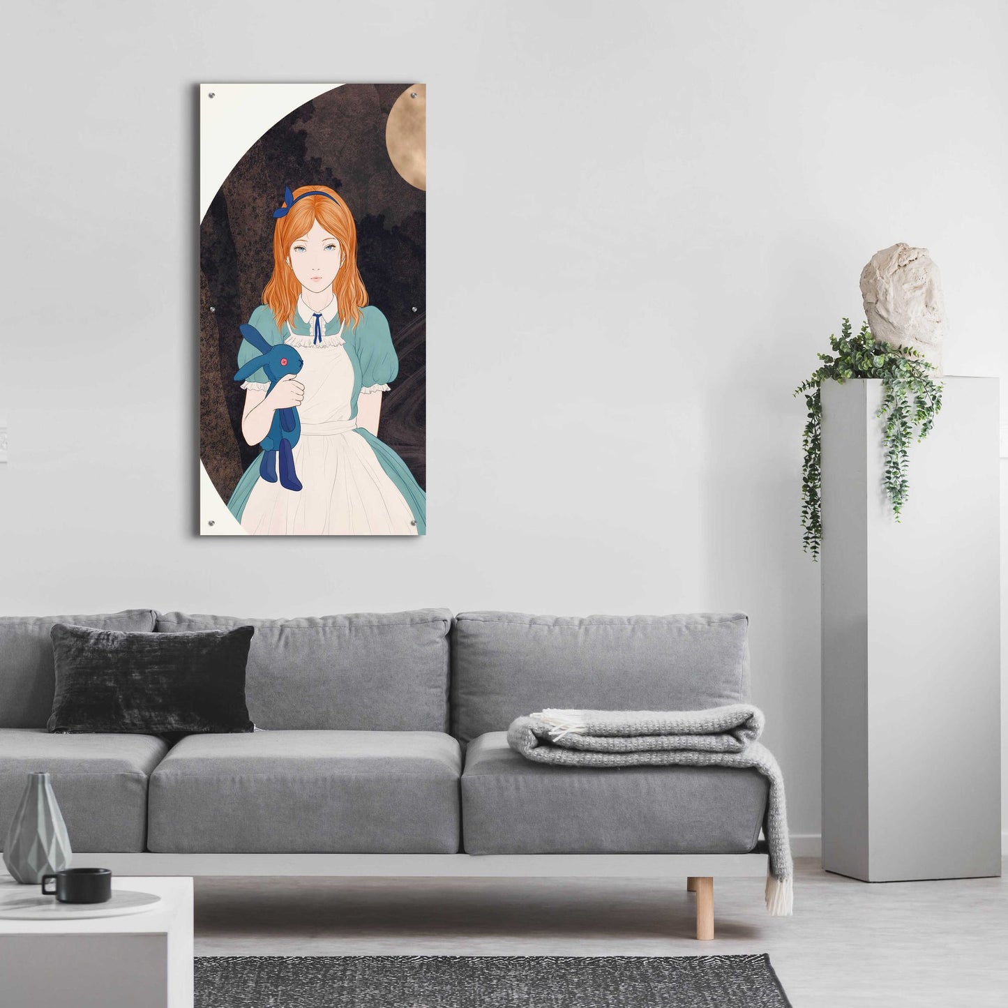 Epic Art 'Alice' by Sai Tamiya, Acrylic Glass Wall Art,24x48