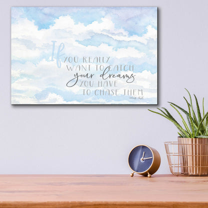 Epic Art 'Chase Your Dreams' by Cindy Jacobs, Acrylic Glass Wall Art,16x12