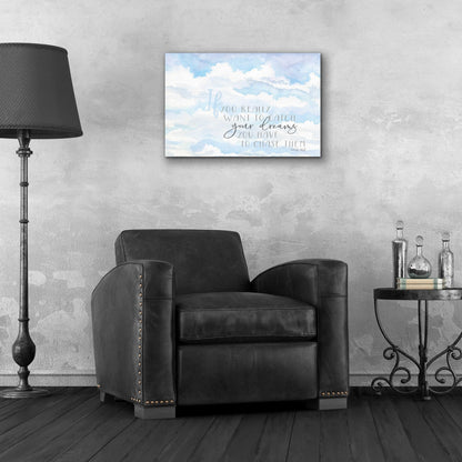 Epic Art 'Chase Your Dreams' by Cindy Jacobs, Acrylic Glass Wall Art,24x16