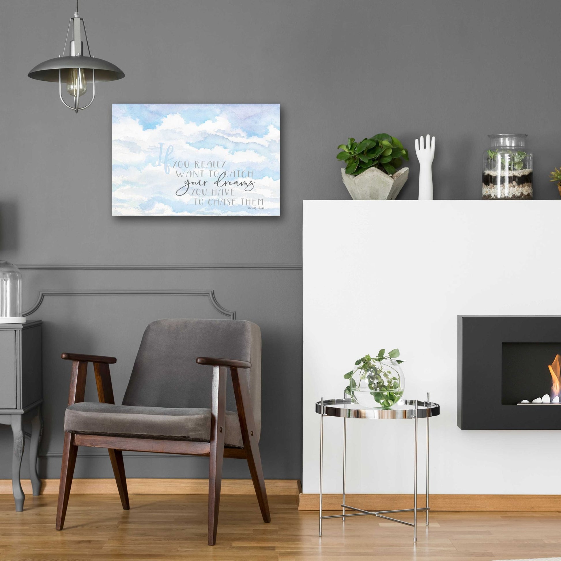 Epic Art 'Chase Your Dreams' by Cindy Jacobs, Acrylic Glass Wall Art,24x16