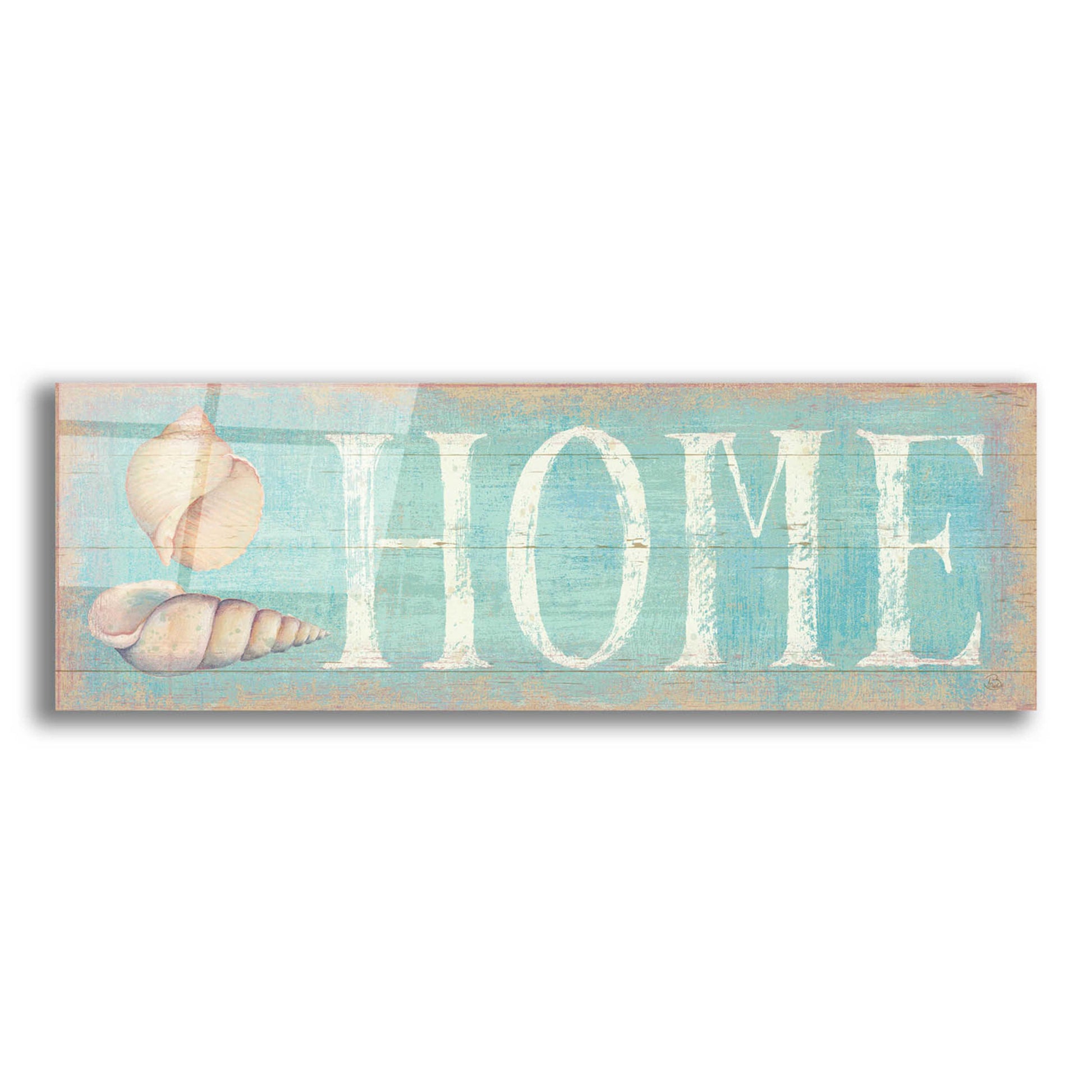 Epic Art 'Pastel Home' by Daphne Brissonnet, Acrylic Glass Wall Art,24x12x1.1x0,40x20x1.74x0,60x30x1.74x0