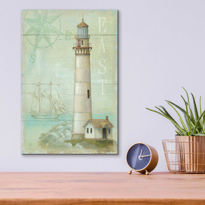 Epic Art 'East Coastal Light' by Daphne Brissonet, Acrylic Glass Wall Art,12x16