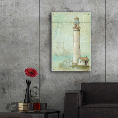 Epic Art 'East Coastal Light' by Daphne Brissonet, Acrylic Glass Wall Art,24x36