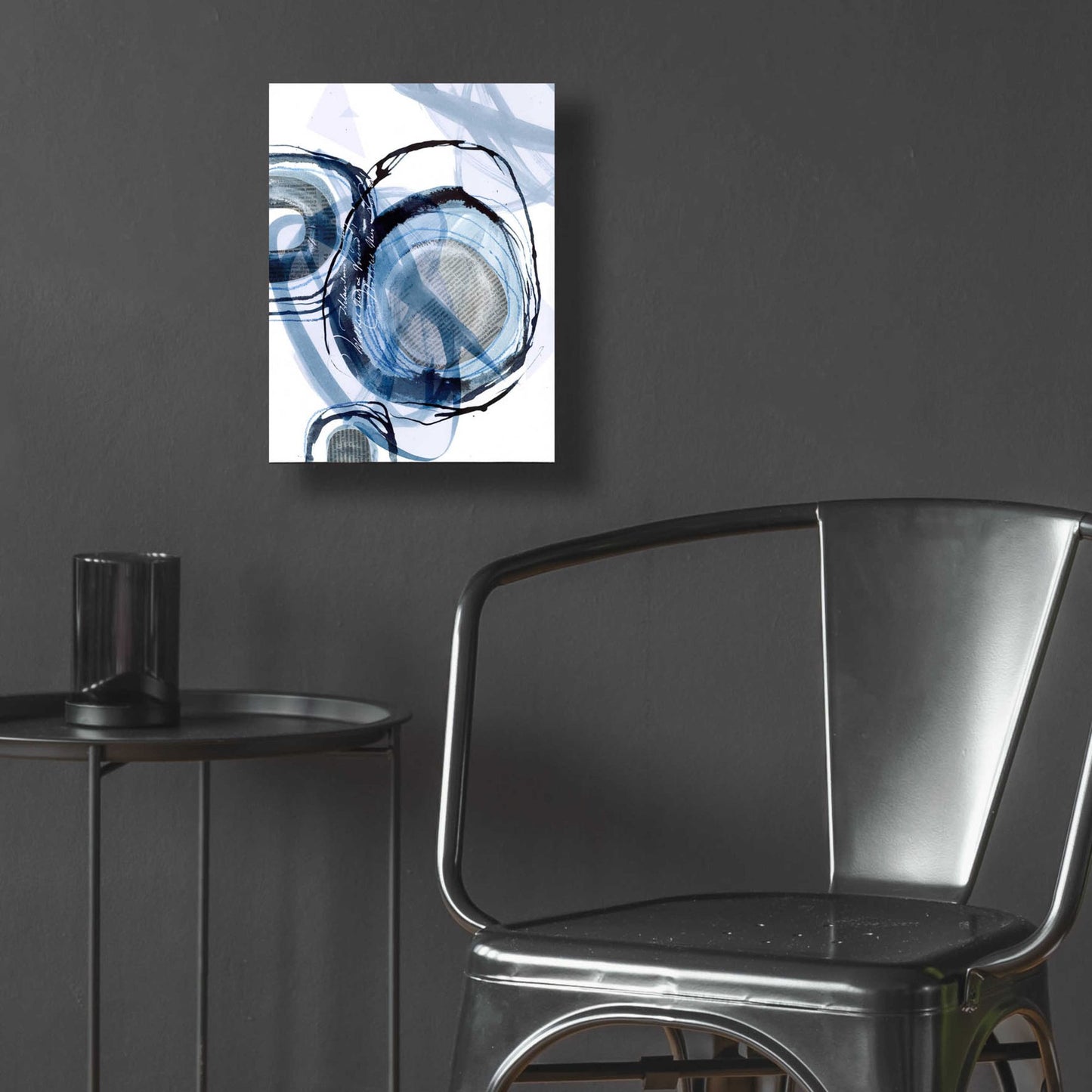 Epic Art 'Story Of Escape Blue' by Andrea Haase Acrylic Glass Wall Art,12x16