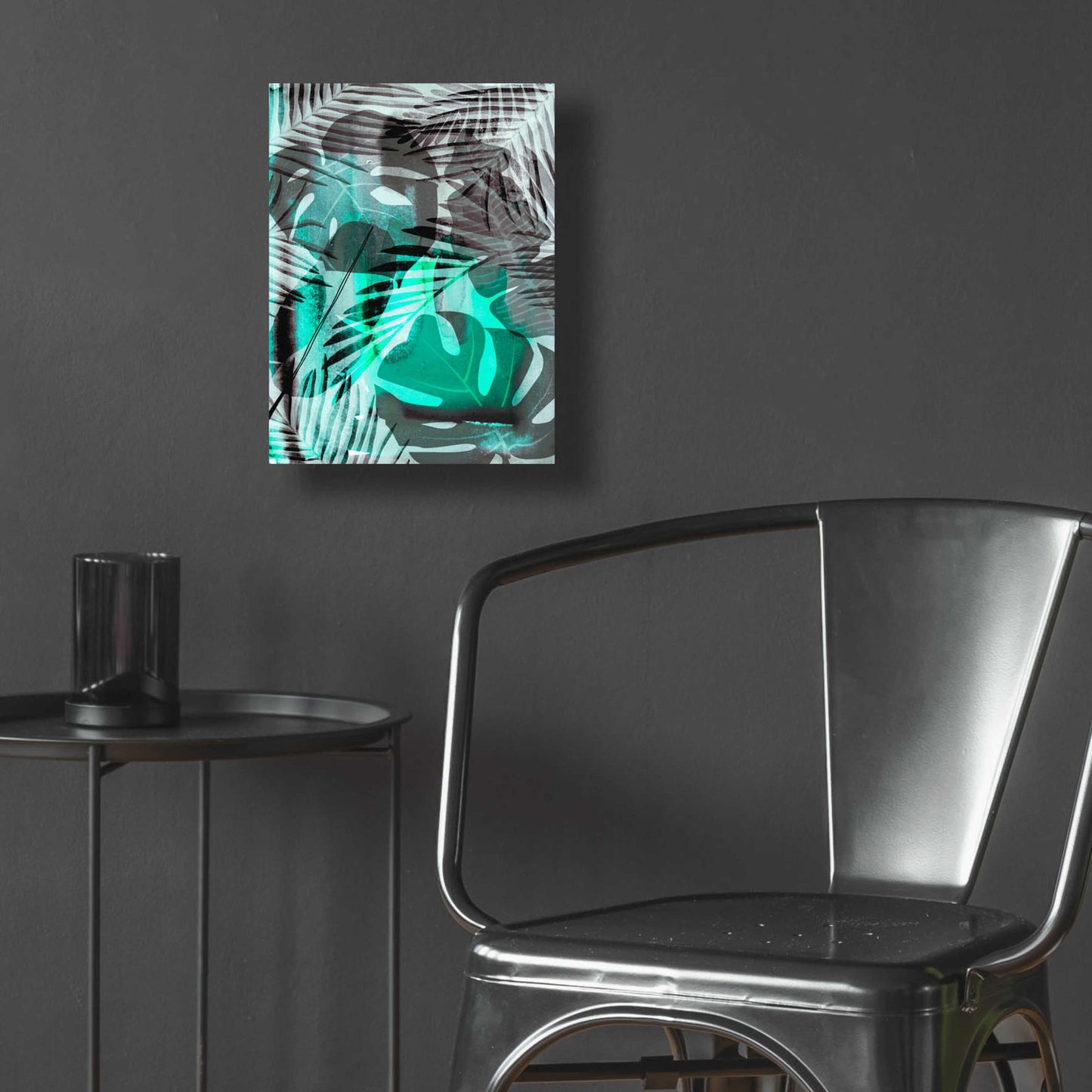 Epic Art 'Exotic Night Green' by Andrea Haase Acrylic Glass Wall Art,12x16