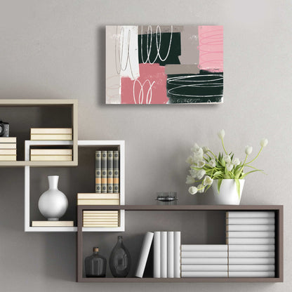 Epic Art 'Neopolitan' by Delores Naskrent Acrylic Glass Wall Art,24x16