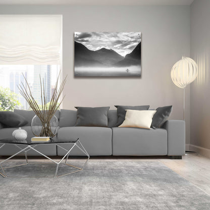 Epic Art  'Paddling Into The Mist II'  by Don Schwartz, Acrylic Glass Wall Art,36x24