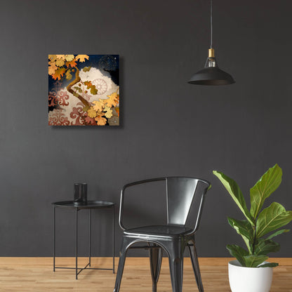 Epic Art 'Clouding Autumn Night' by Evelia Designs Acrylic Glass Wall Art,24x24