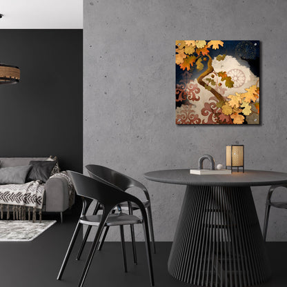 Epic Art 'Clouding Autumn Night' by Evelia Designs Acrylic Glass Wall Art,24x24