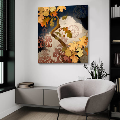 Epic Art 'Clouding Autumn Night' by Evelia Designs Acrylic Glass Wall Art,36x36