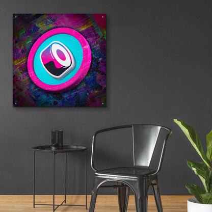 Epic Art 'Sushi Crypto' by Epic Art Portfolio, Acrylic Glass Wall Art,36x36