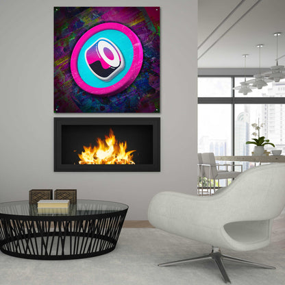 Epic Art 'Sushi Crypto' by Epic Art Portfolio, Acrylic Glass Wall Art,36x36